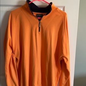 Bobby Jones Orange Quarter Zip